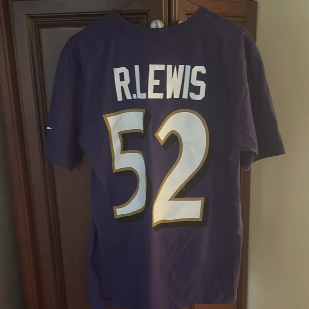 New with tags Nike Ravens tee shirt size men’s medium - Picture 2 of 2